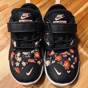 Nike Flex Contact 3 | 10C Black Floral Shoes